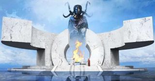 Thor: miłość i grom - szkic koncepcyjny Wieczności