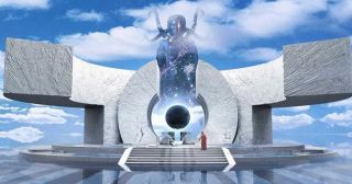 Thor: miłość i grom - szkic koncepcyjny Wieczności