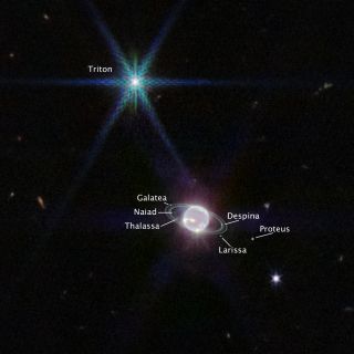 Teleskop Webba - zdjęcie Neptuna