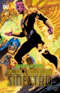 Green Lantern: Wojna z Korpusem Sinestro - okładka