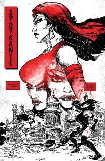 Elektra. Czerń, biel i krew - plansza