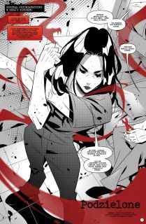 Elektra. Czerń, biel i krew - plansza