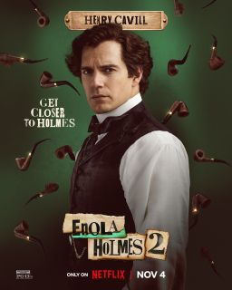 Enola Holmes 2 - plakat