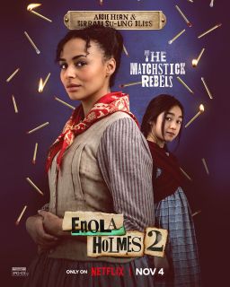 Enola Holmes 2 - plakat