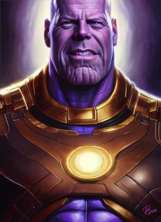 Bruce Willis jako Thanos
