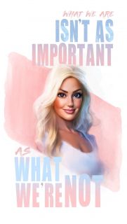 Superbohaterki - fuzja AI i rysunku