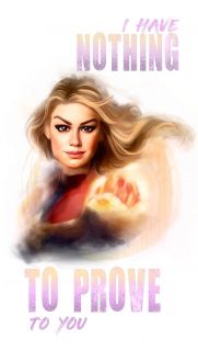 Superbohaterki - fuzja AI i rysunku