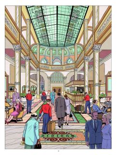 Agatha Christie. Miss Marple. Hotel Bertram - plansza