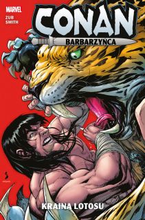 Conan Barbarzyńca. Kraina lotosu - okładka