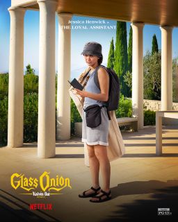 Glass Onion: Film z serii Na noże - plakat