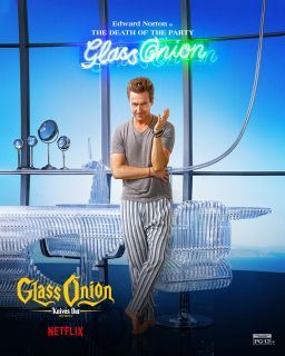 Glass Onion: Film z serii Na noże - plakat