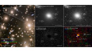 Teleskop Hubble'a - zdjęcie supernowej