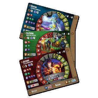 Małe Epickie Podziemia. Opowieści - karty postaci