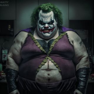 Marvel i DC w wersji plus size - sztuczna inteligencja ()