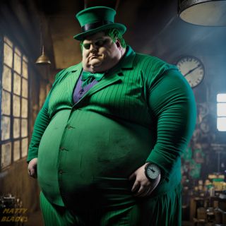 Marvel i DC w wersji plus size - sztuczna inteligencja ()