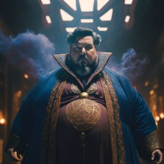 Marvel i DC w wersji plus size - sztuczna inteligencja ()