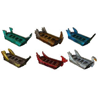 Zatoka kupców - łodzie