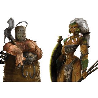 Zatoka kupców - postacie