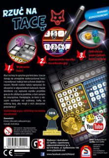 Rzuć na tacę gra kościana