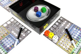 Rzuć na tacę gra kościana