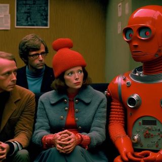 The Avengers (1980) w reżyserii Wesa Andersona - prace sztucznej inteligencji