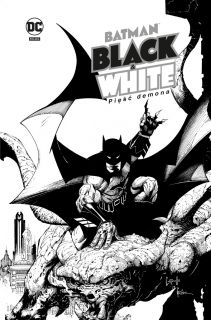 Batman Noir. Black & White. Pięść demona - okładka