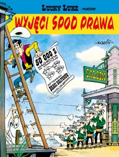 Lucky Luke. Tom 6. Wyjęci spod prawa - okładka