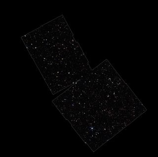 Teleskop Webba - badania w obszarze Ultragłębokiego Pola Hubble'a