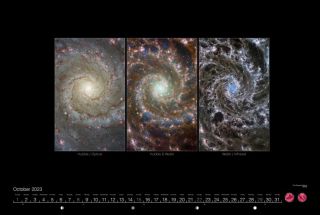 Webb i Hubble - kalendarz 2023