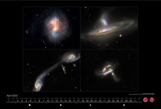Webb i Hubble - kalendarz 2023