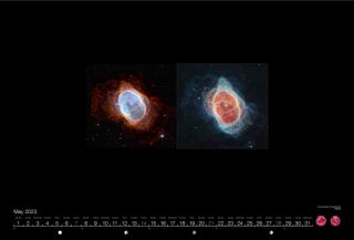 Webb i Hubble - kalendarz 2023