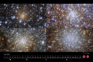 Webb i Hubble - kalendarz 2023