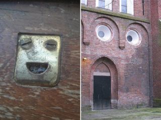 Przykłady pareidolii na Ziemi