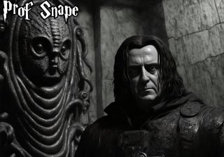 Harry Potter w stylu H.R. Gigera -