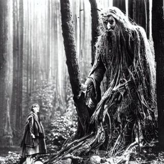 Władca Pierścieni jako film z lat 30. - AI i "dotyk Lubitscha"