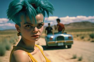 Kulisy filmu fabularnego "Dragon Ball" według sztucznej inteligencji