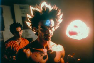 Kulisy filmu fabularnego "Dragon Ball" według sztucznej inteligencji