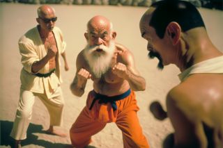 Kulisy filmu fabularnego "Dragon Ball" według sztucznej inteligencji