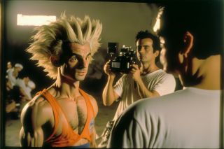 Kulisy filmu fabularnego "Dragon Ball" według sztucznej inteligencji