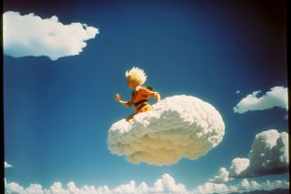 Kulisy filmu fabularnego "Dragon Ball" według sztucznej inteligencji