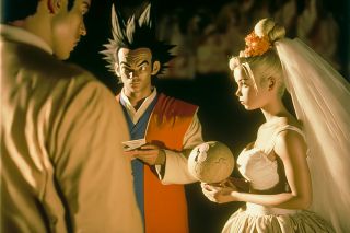 Kulisy filmu fabularnego "Dragon Ball" według sztucznej inteligencji