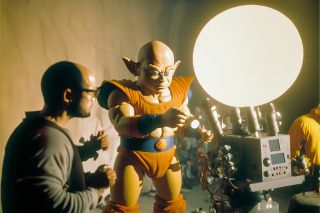 Kulisy filmu fabularnego "Dragon Ball" według sztucznej inteligencji