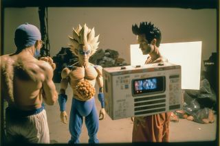 Kulisy filmu fabularnego "Dragon Ball" według sztucznej inteligencji