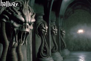 Harry Potter w stylu H.R. Gigera -