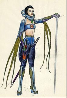 Diuna Jodorowskiego - grafiki koncepcyjne i storyboardy