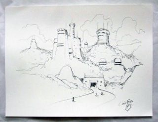 Diuna Jodorowskiego - grafiki koncepcyjne i storyboardy