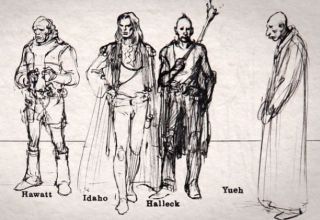 Diuna Jodorowskiego - grafiki koncepcyjne i storyboardy