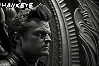 Postacie Marvela i MCU w stylu H.R. Gigera -