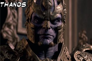 Postacie Marvela i MCU w stylu H.R. Gigera -