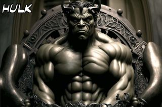 Postacie Marvela i MCU w stylu H.R. Gigera -